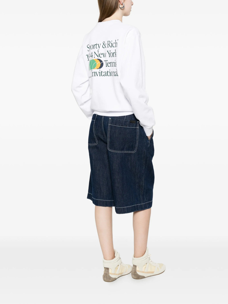 Sporty & Rich Invitational Cew-neck Sweatshirt 5