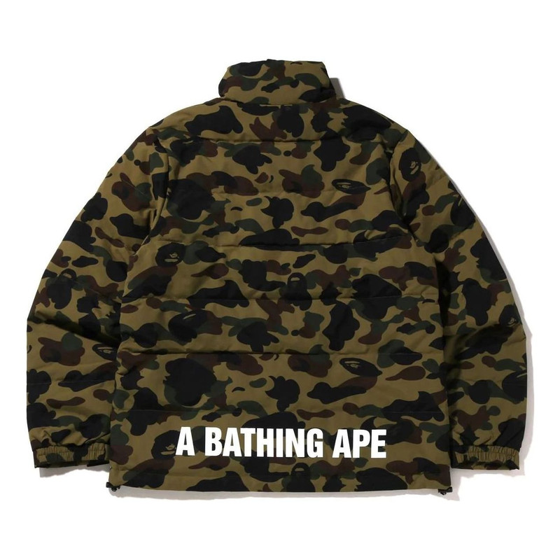 A BATHING APE® A Bathing Ape FW22 1ST Camo Down Jacket 'Green' 1I20-144-001 outlook