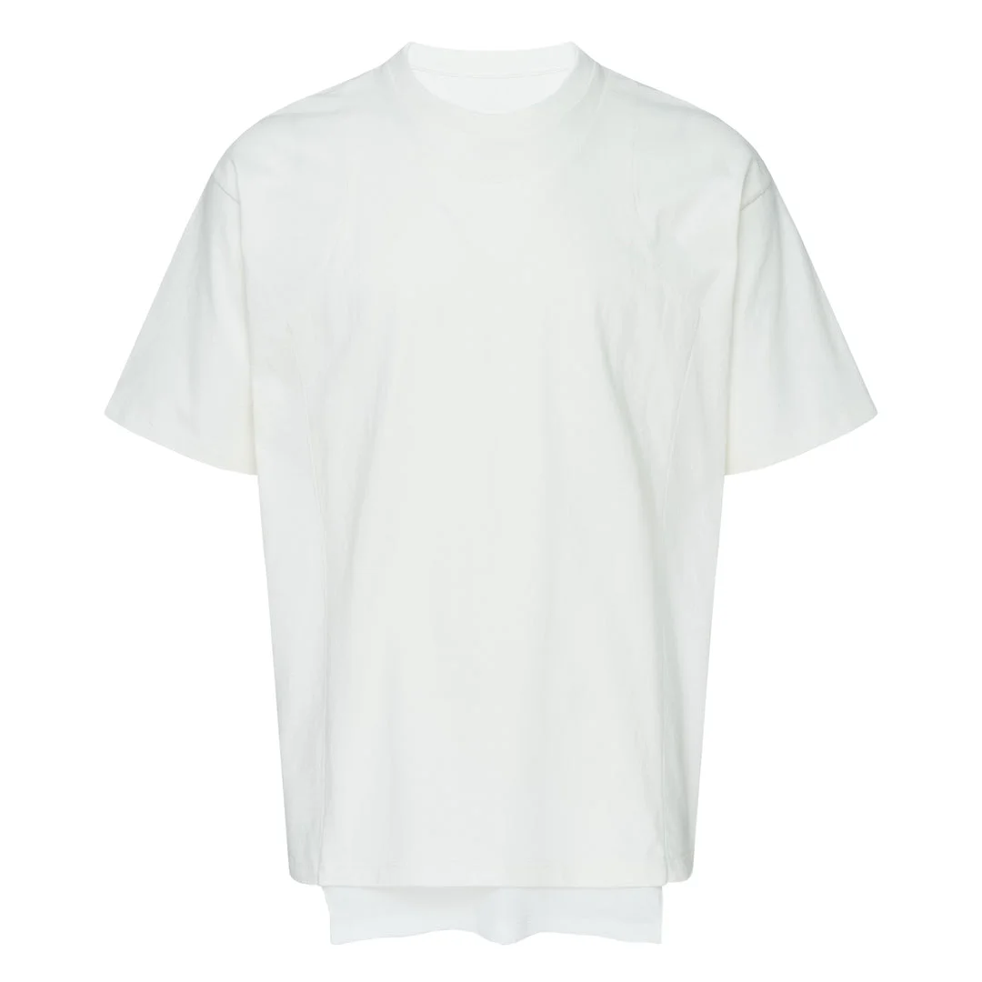Double Layer Short Sleeve Tee - 1