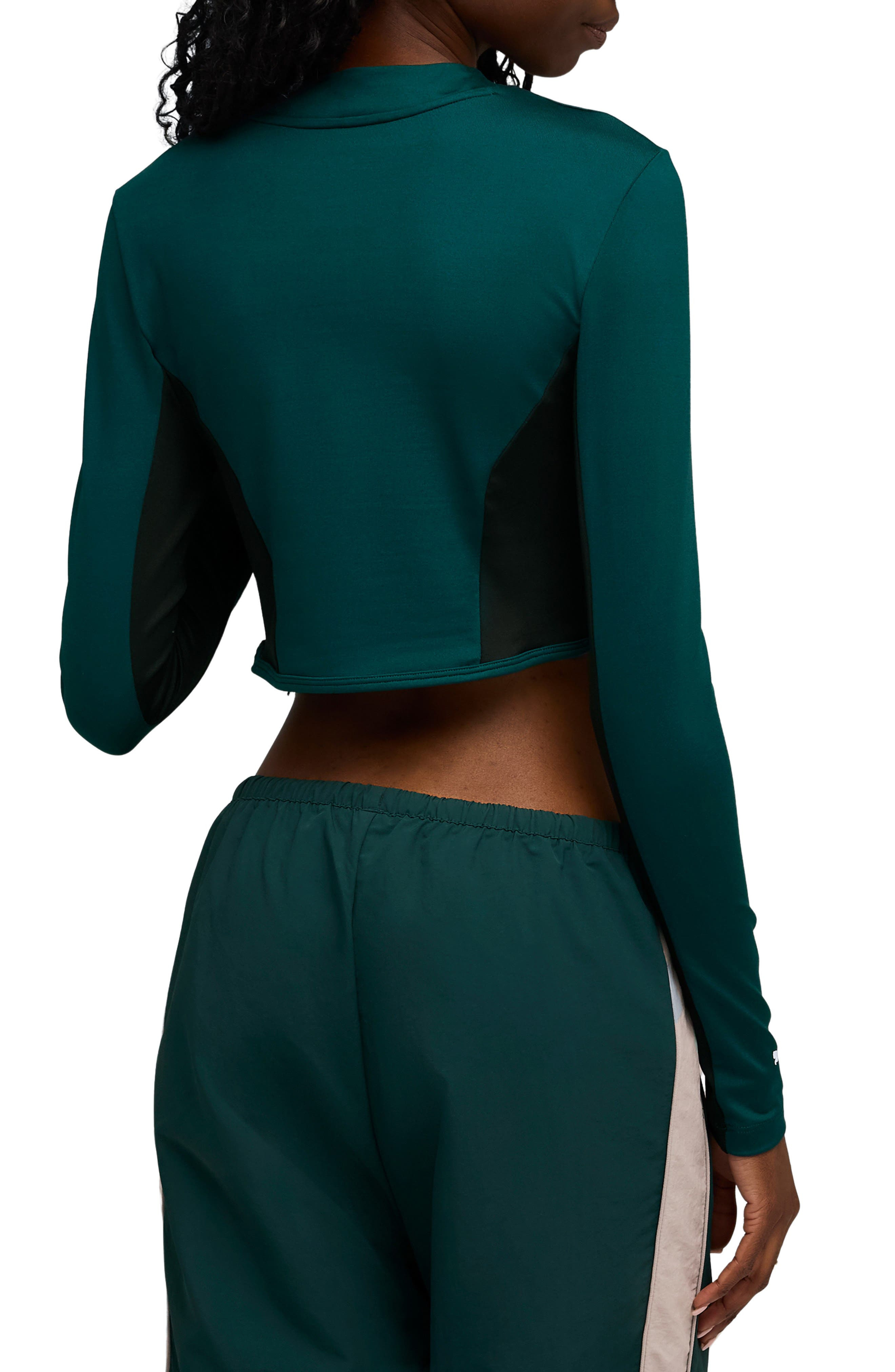 PUMA Formula 1® Long Sleeve Racing Top in Green Terrain at Nordstrom - 2