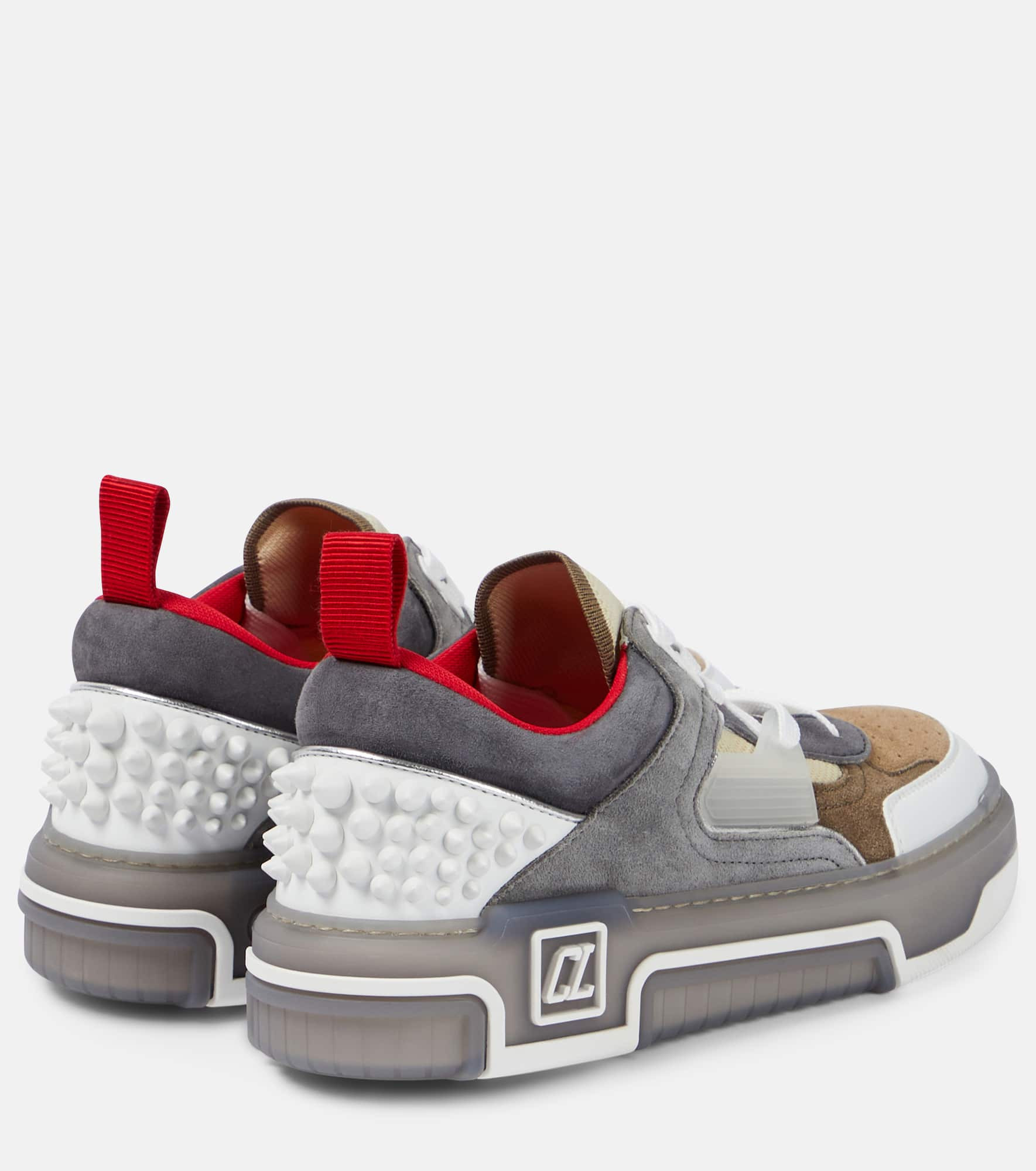 Astroloubi studded suede sneakers - 3