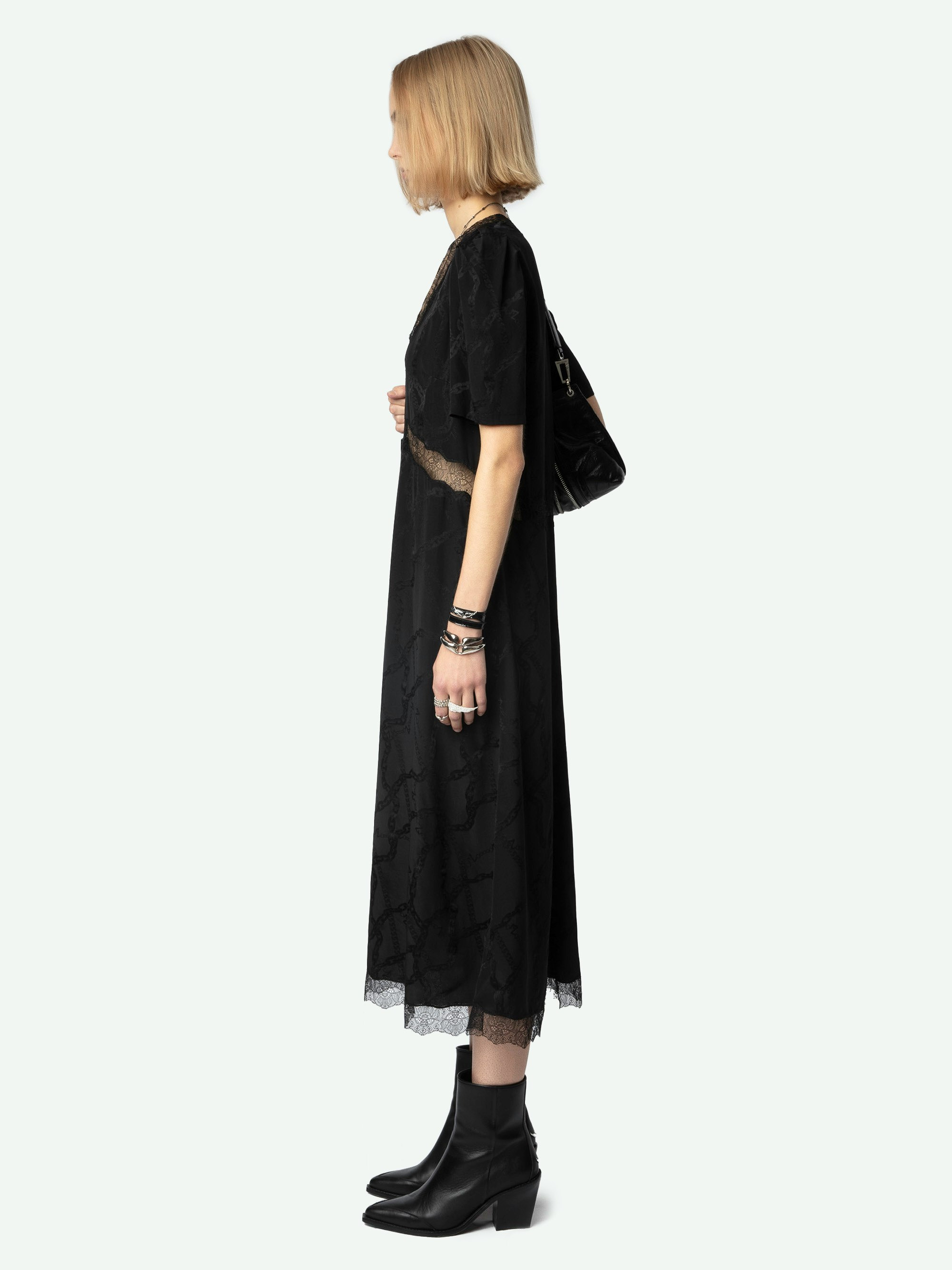 Redox Silk Dress - 5