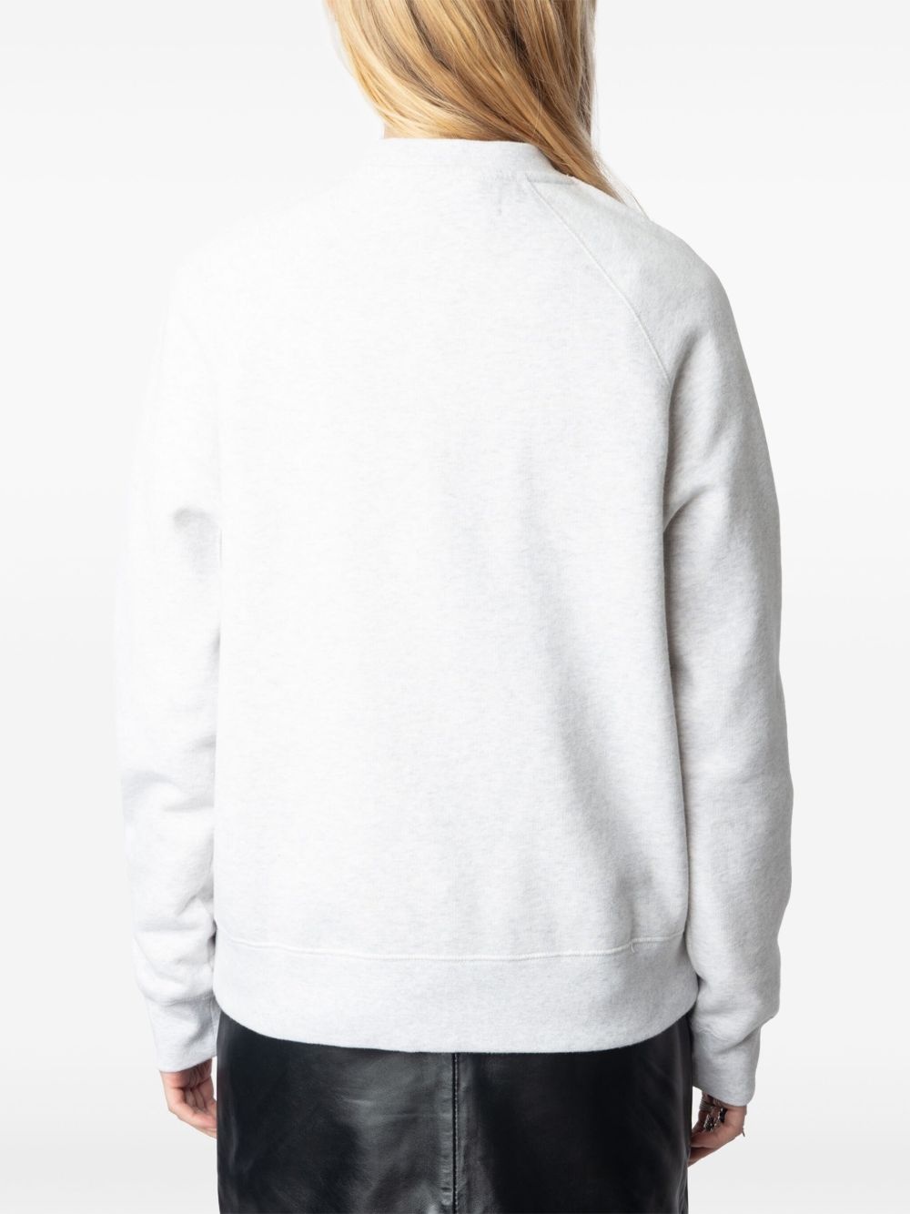rhinestone-embellished sweatshirt - 6