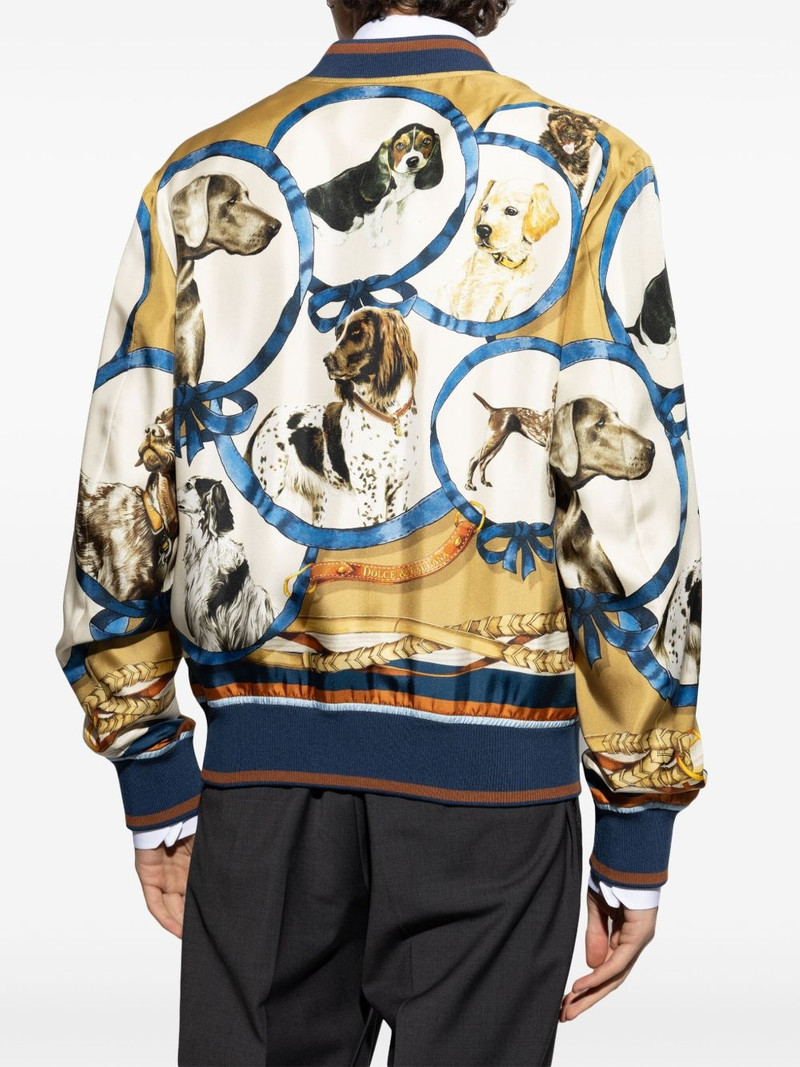 graphic-print bomber jacket 4