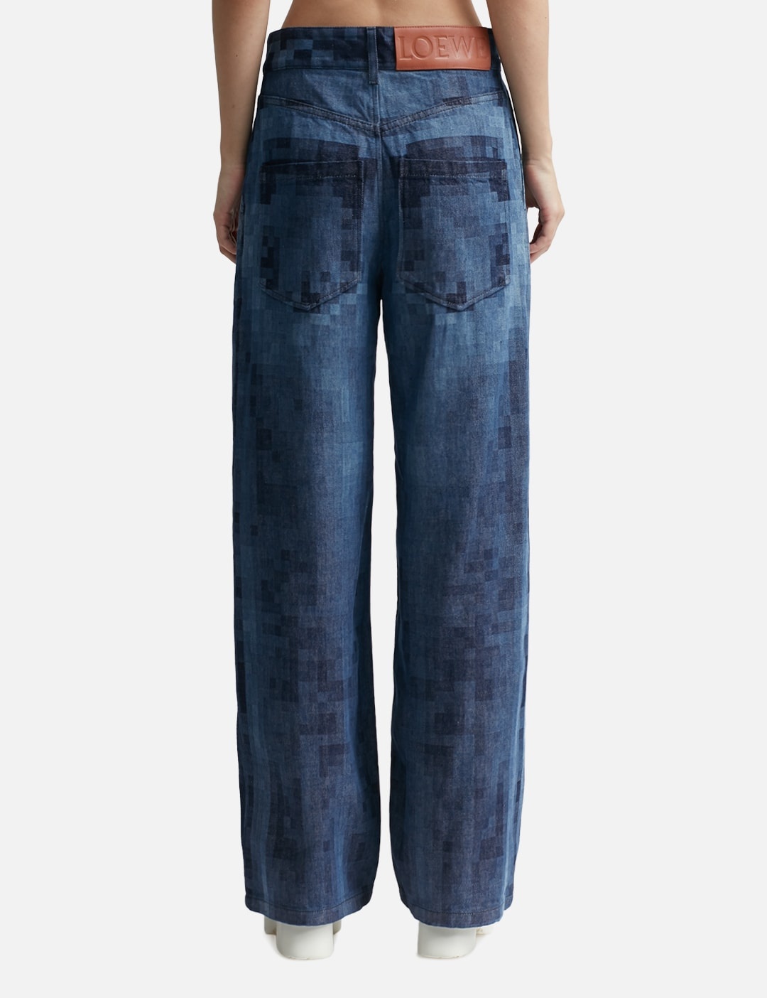 PIXELATED BAGGY JEANS - 3