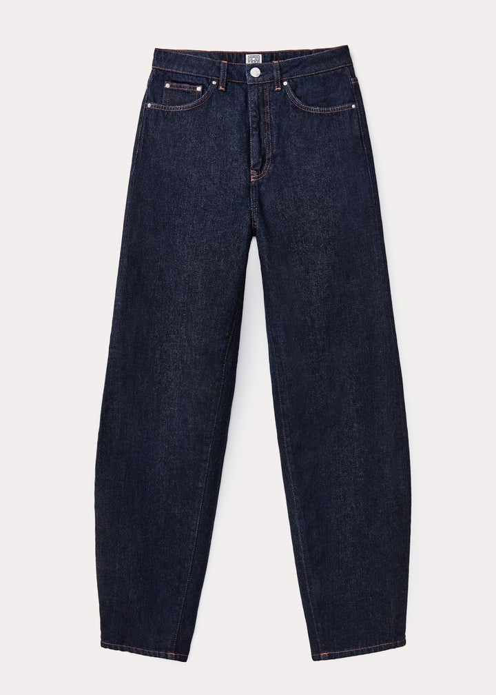 Barrel leg denim raw blue - 1