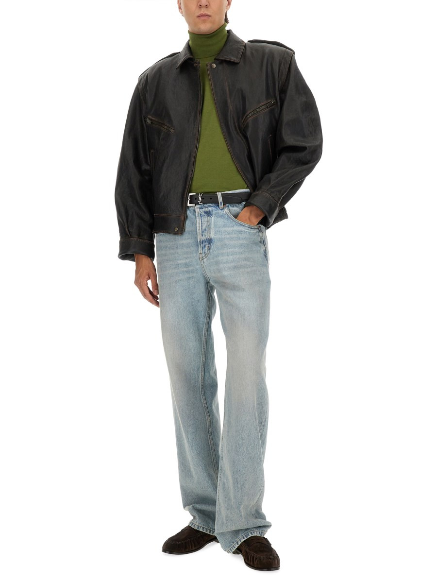 CASHMERE, WOOL AND SILK TURTLENECK - 2
