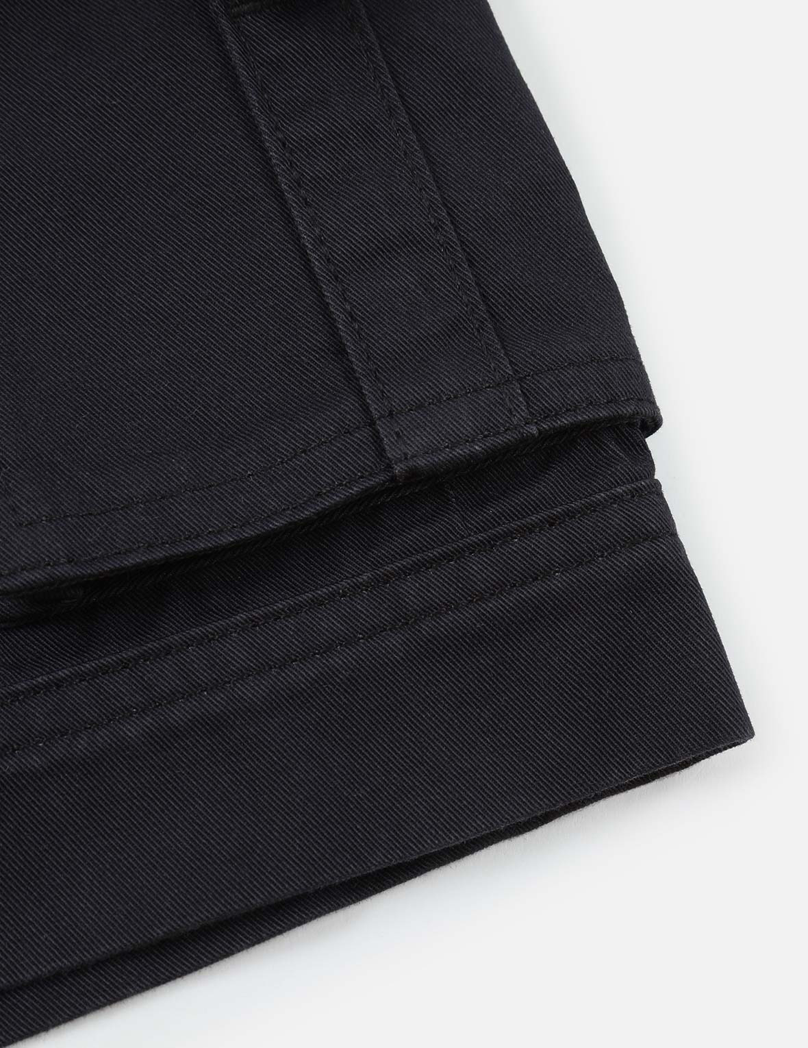 SEAGULL AND LOGO EMBROIDERY CARGO SHORTS - 13