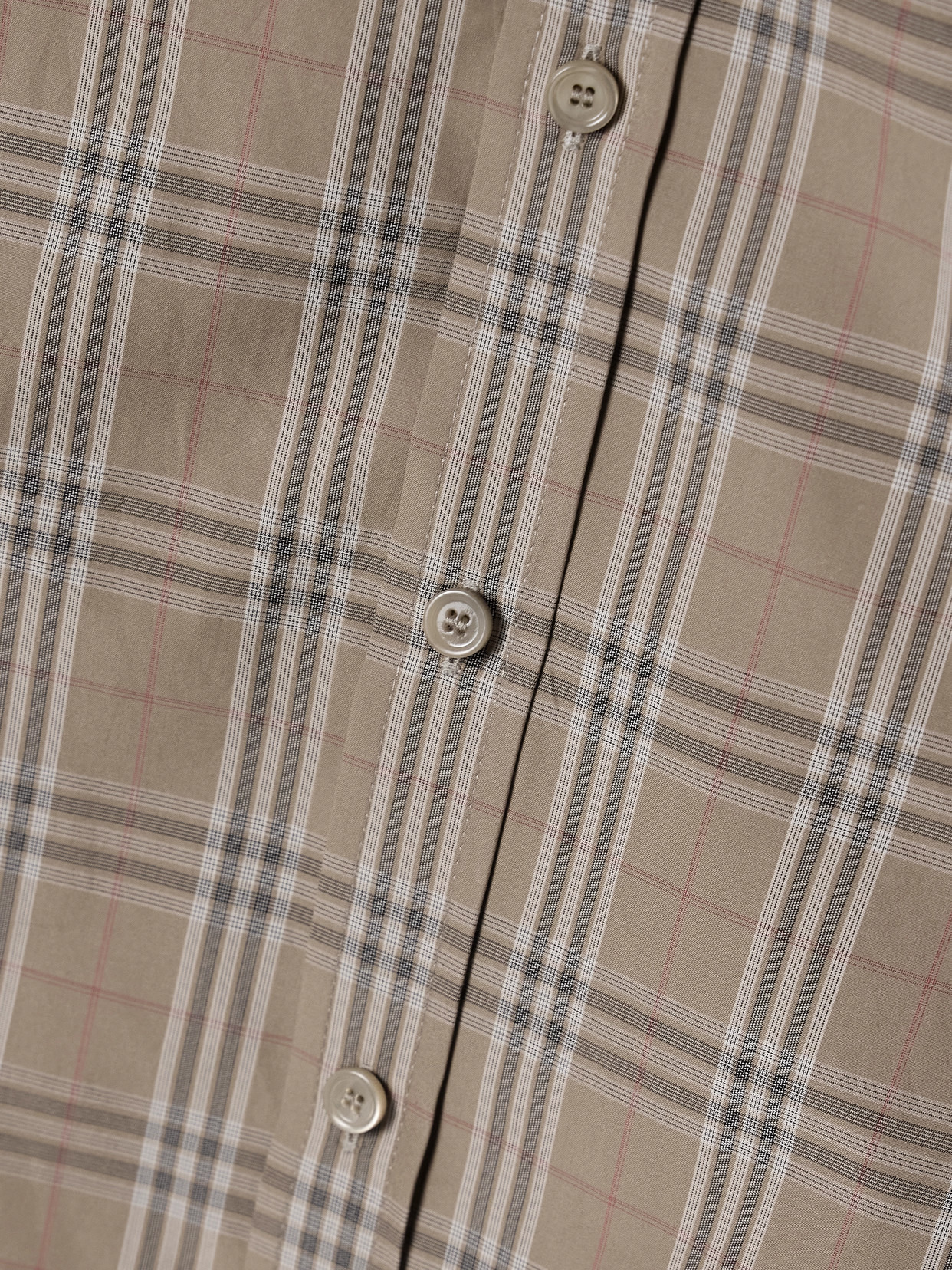 Buckled Ruched Checked Cotton-poplin Shirt - 5