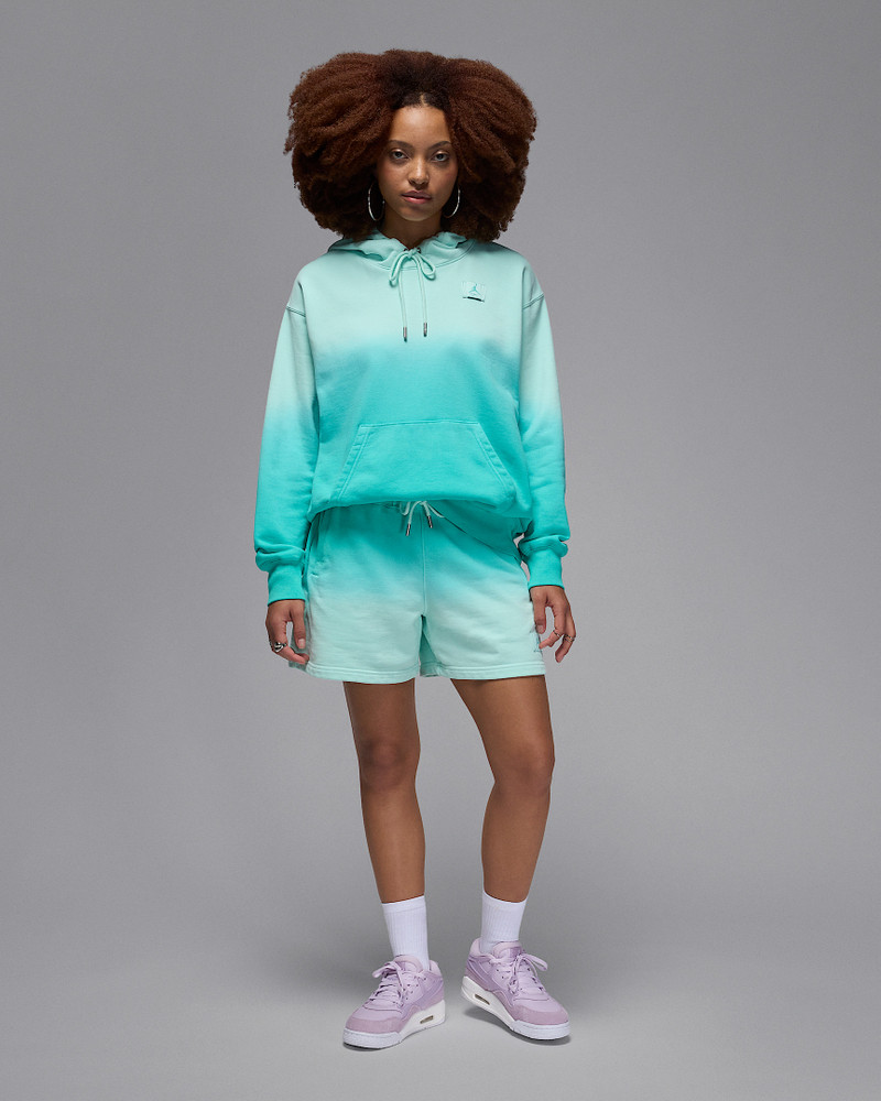 Jordan Flight Fleece Women's Satin-Lined Pullover Hoodie 8