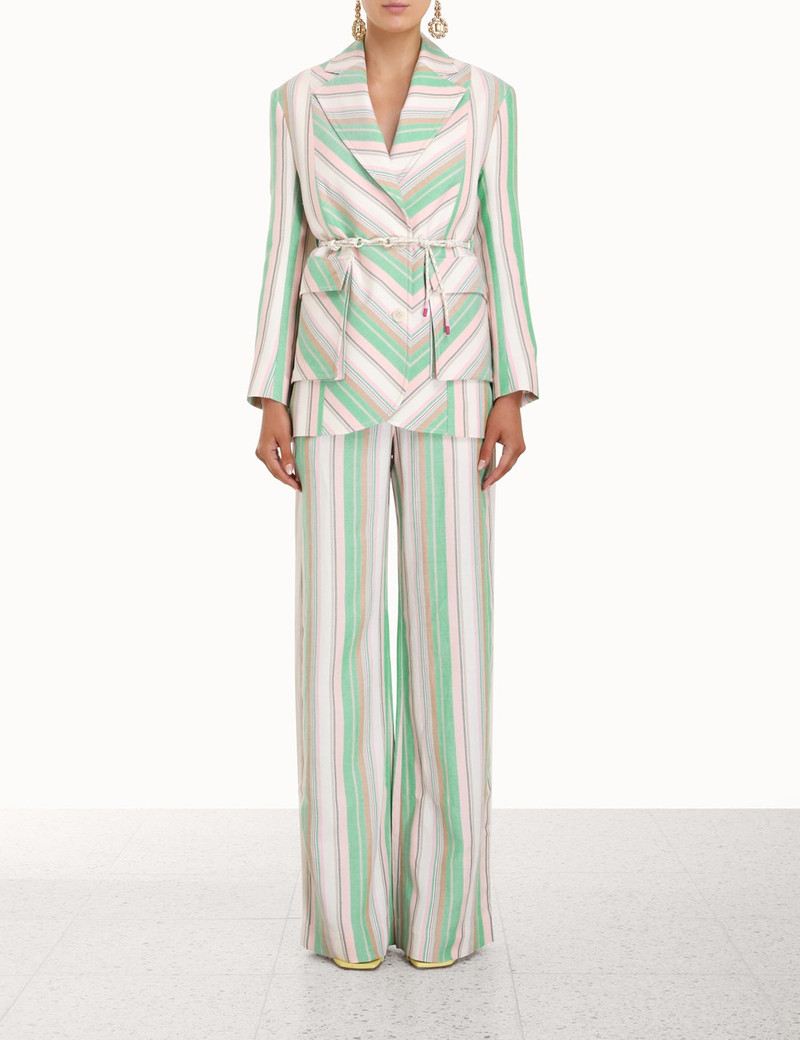 Zimmermann HIGH TIDE STRIPE JACKET outlook
