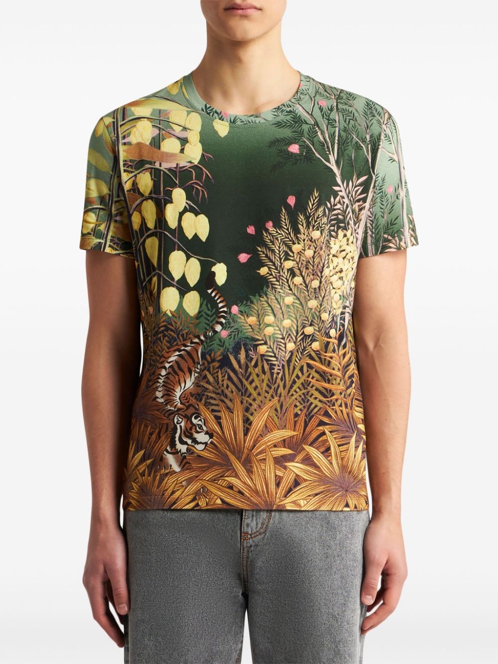 graphic-print cotton T-shirt - 2