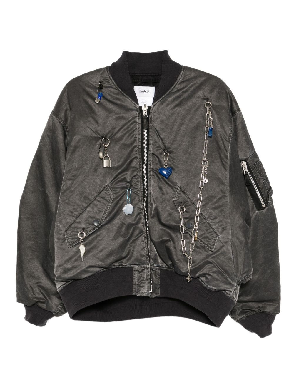 key-chain bomber jacket - 1