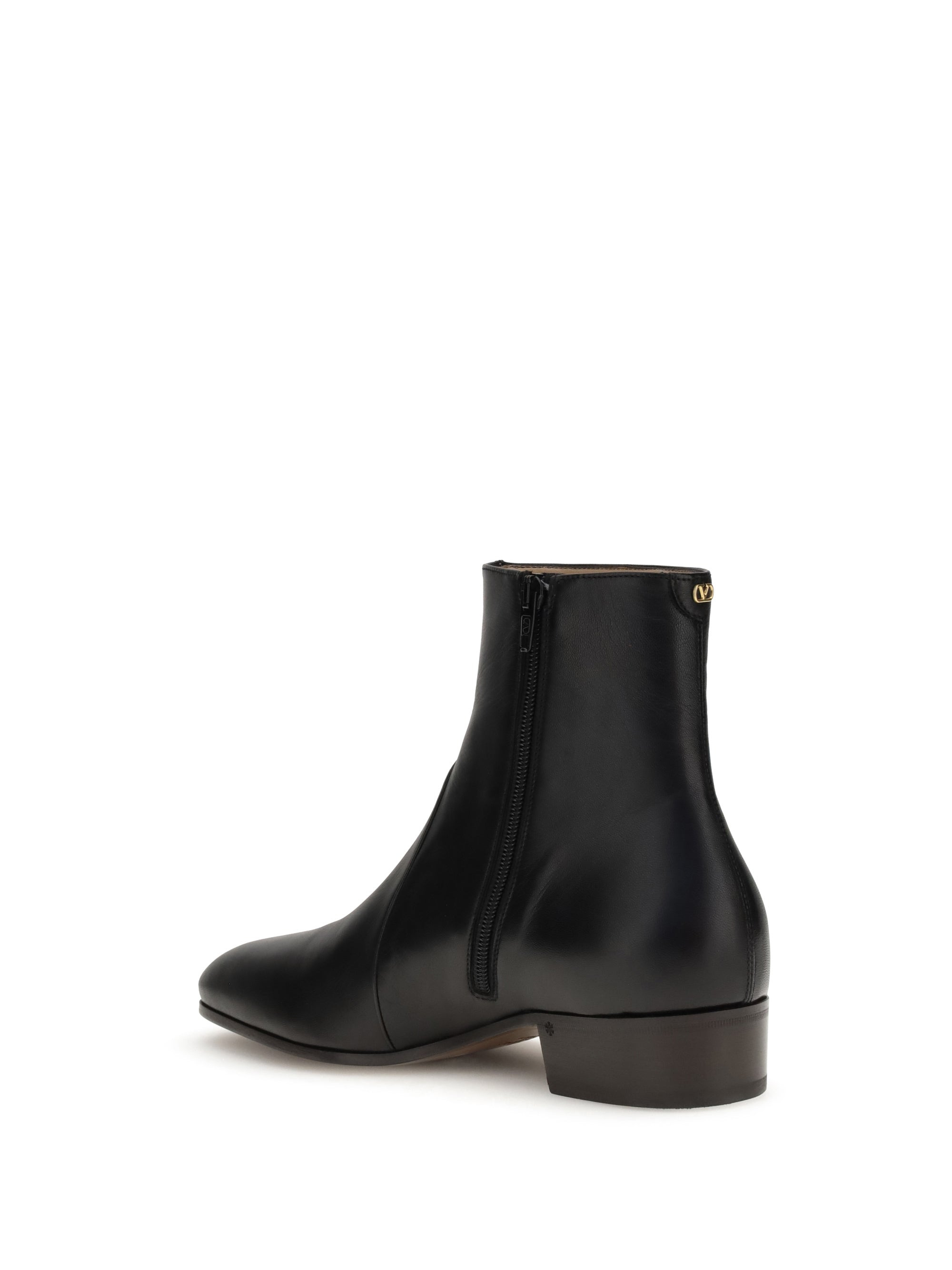 Valentino Garavani Men Bootie | Valentino Garavani Pat | Capret - 3