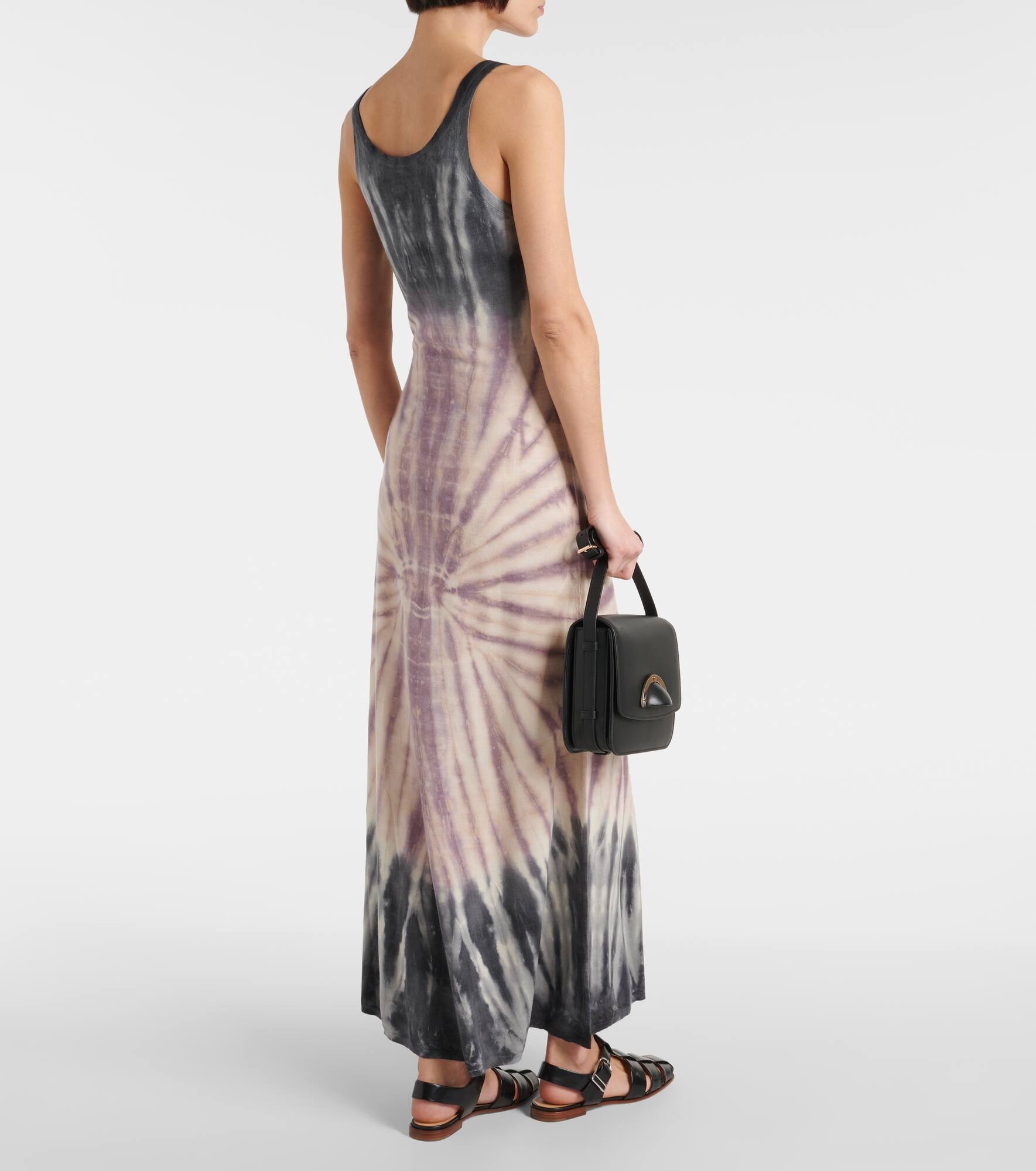 Beca tie-dye cashmere and silk maxi dress - 3