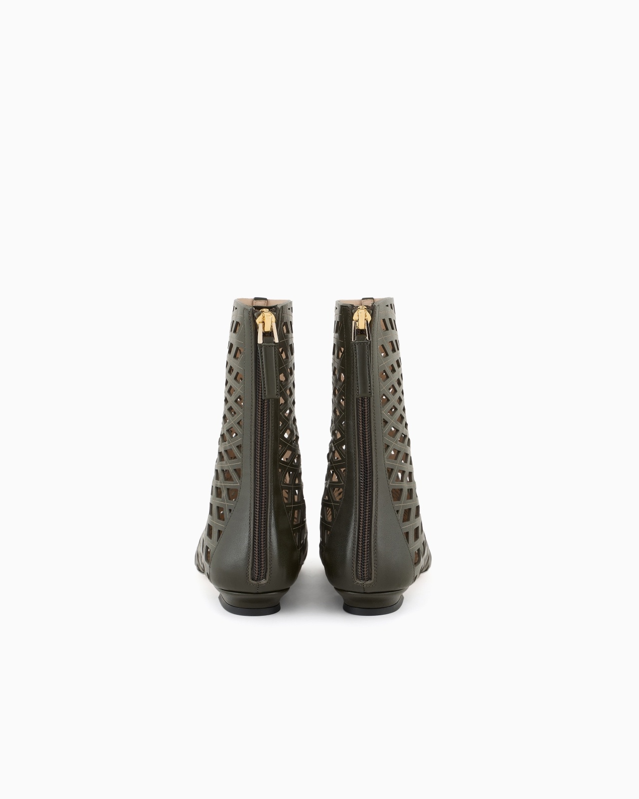 LEATHER ANKLE BOOTS - 4