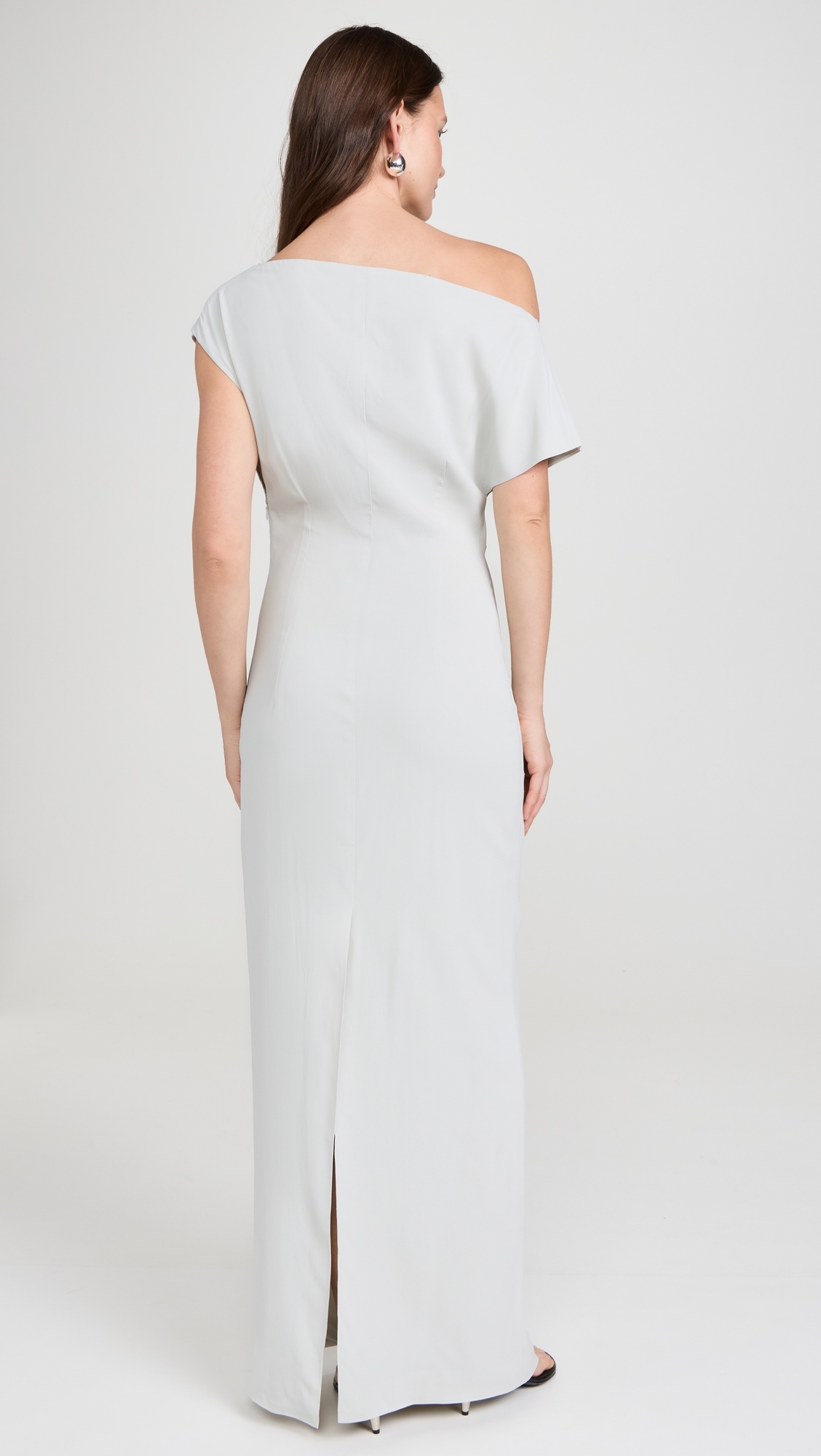 Asymmetric Off Shoulder Dress - 2