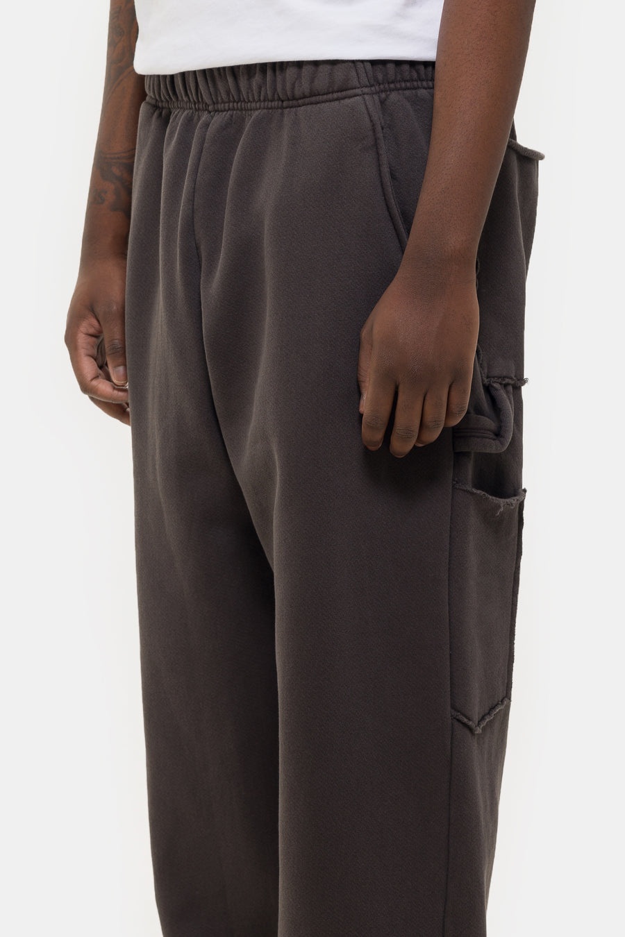 Heavyweight Utility Puddle Pant in Vintage Black - 4