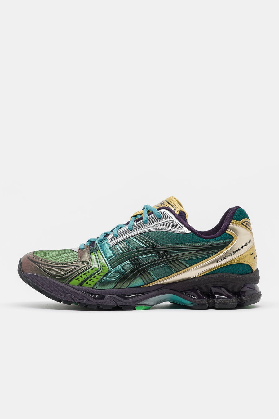 Pedro Gel-Kayano 14 Sneaker in Gradation Green/Green - 1