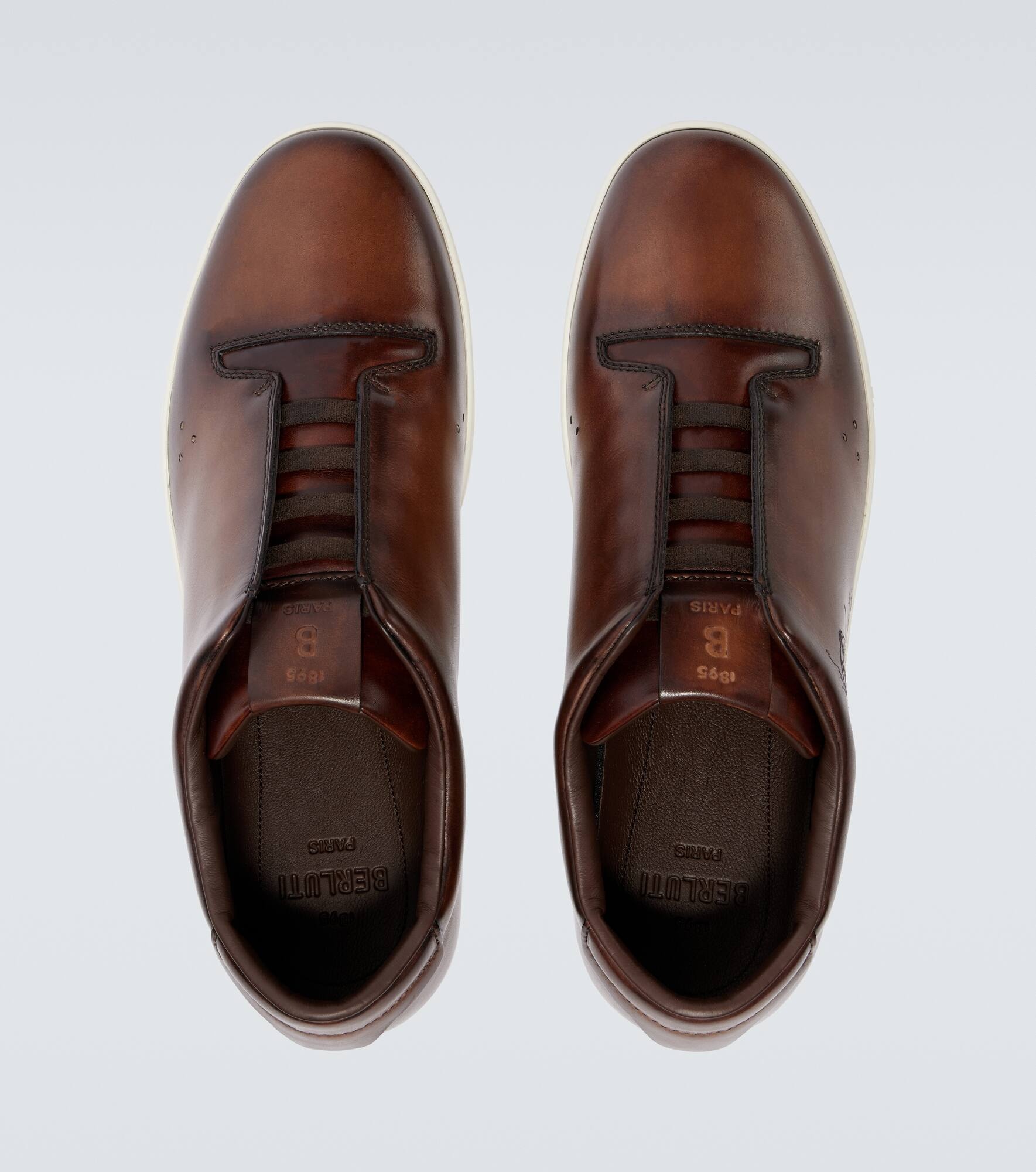 Playtime leather slip-on sneakers - 4