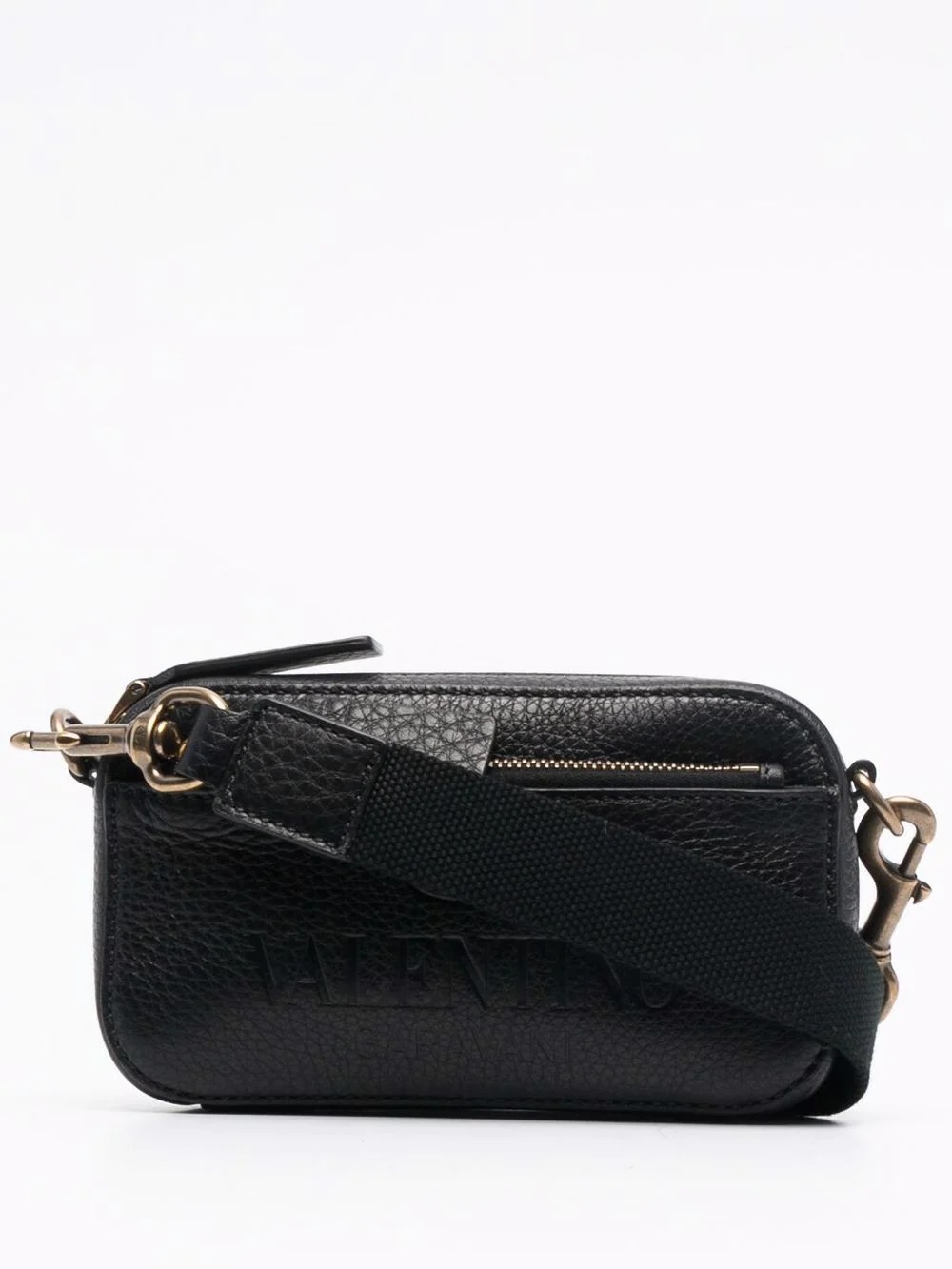 logo-embossed belt bag - 1