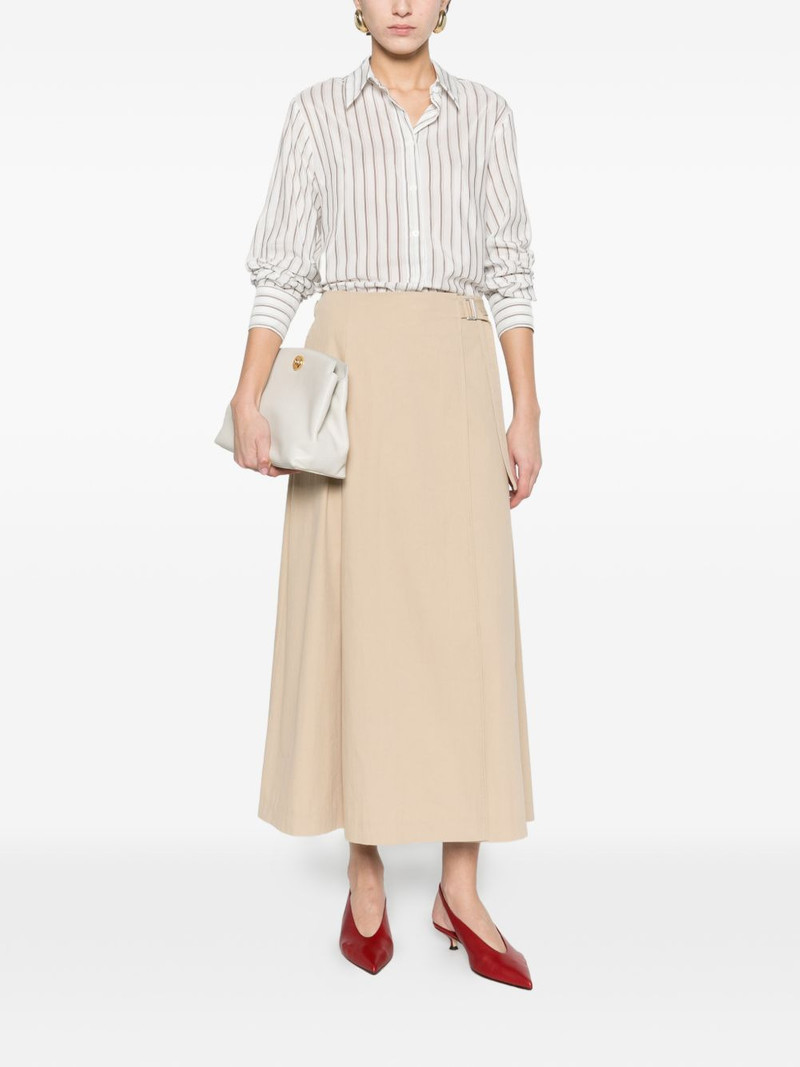 PESERICO A-line midi skirt outlook