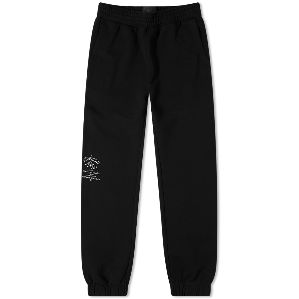 Givenchy MMW Crest Logo Sweat Pant - 1