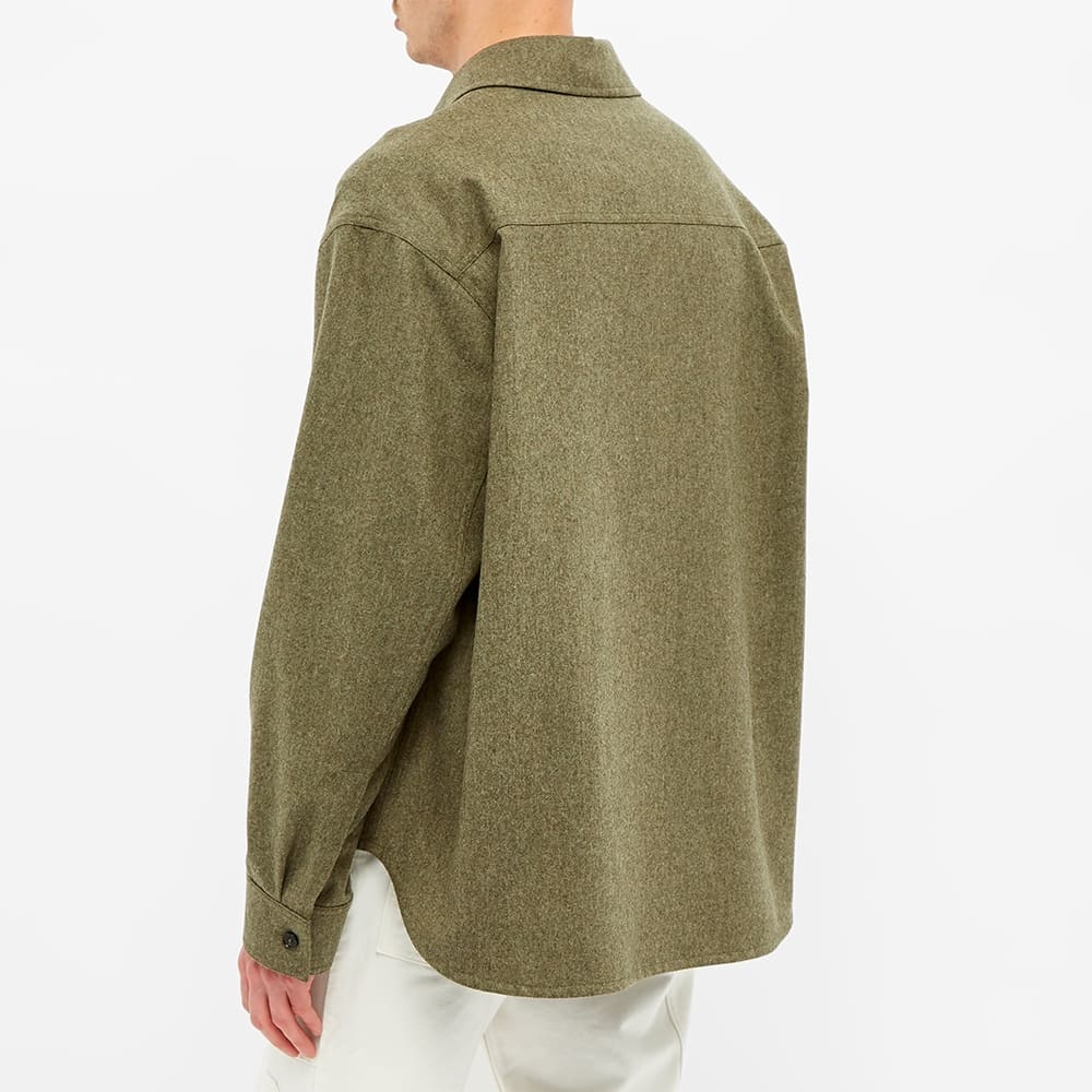 Jil Sander Plus Wool Flannel Shirt Jacket - 6