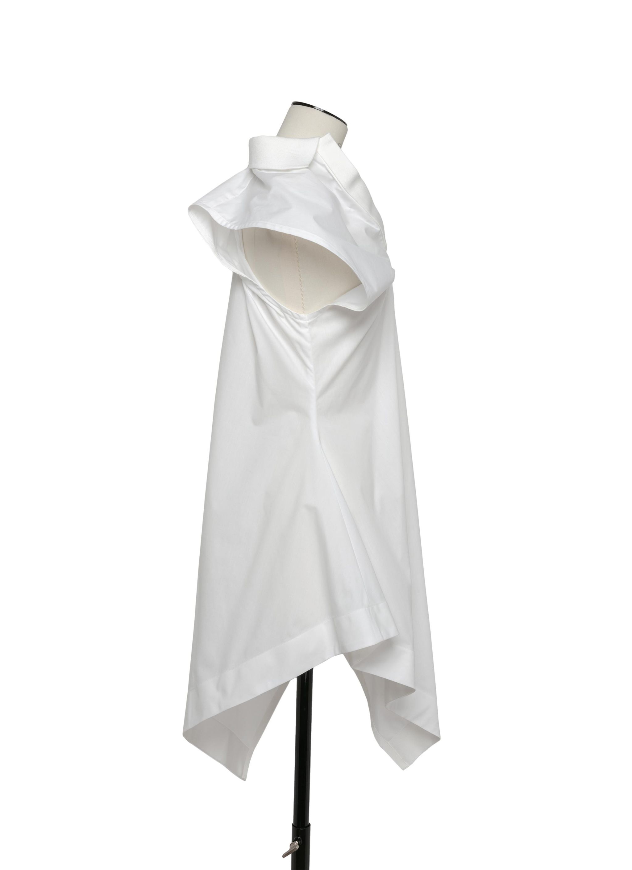Cotton Poplin Polo Shirt - 3