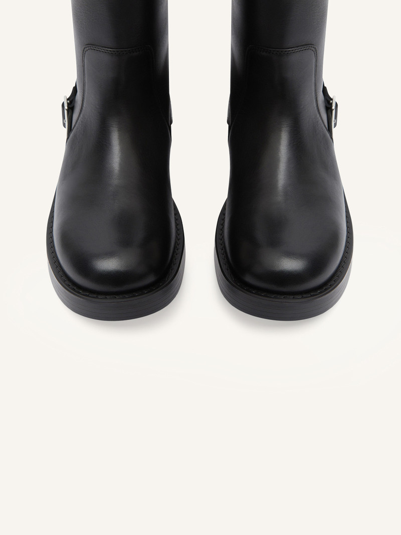 AMERICANA HARNESS LEATHER BOOTS 4