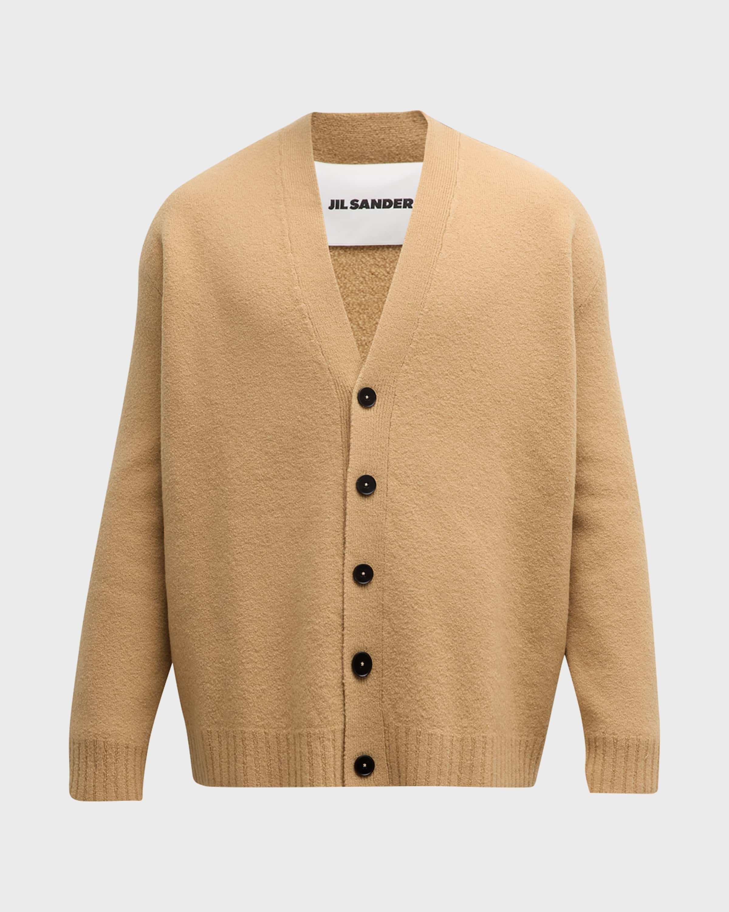 Men's Boiled Wool Cardigan