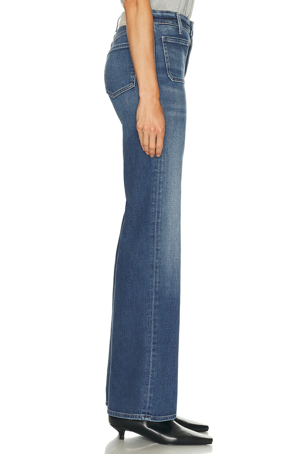 Kimberly Patch Pocket Flare Jeans - 3