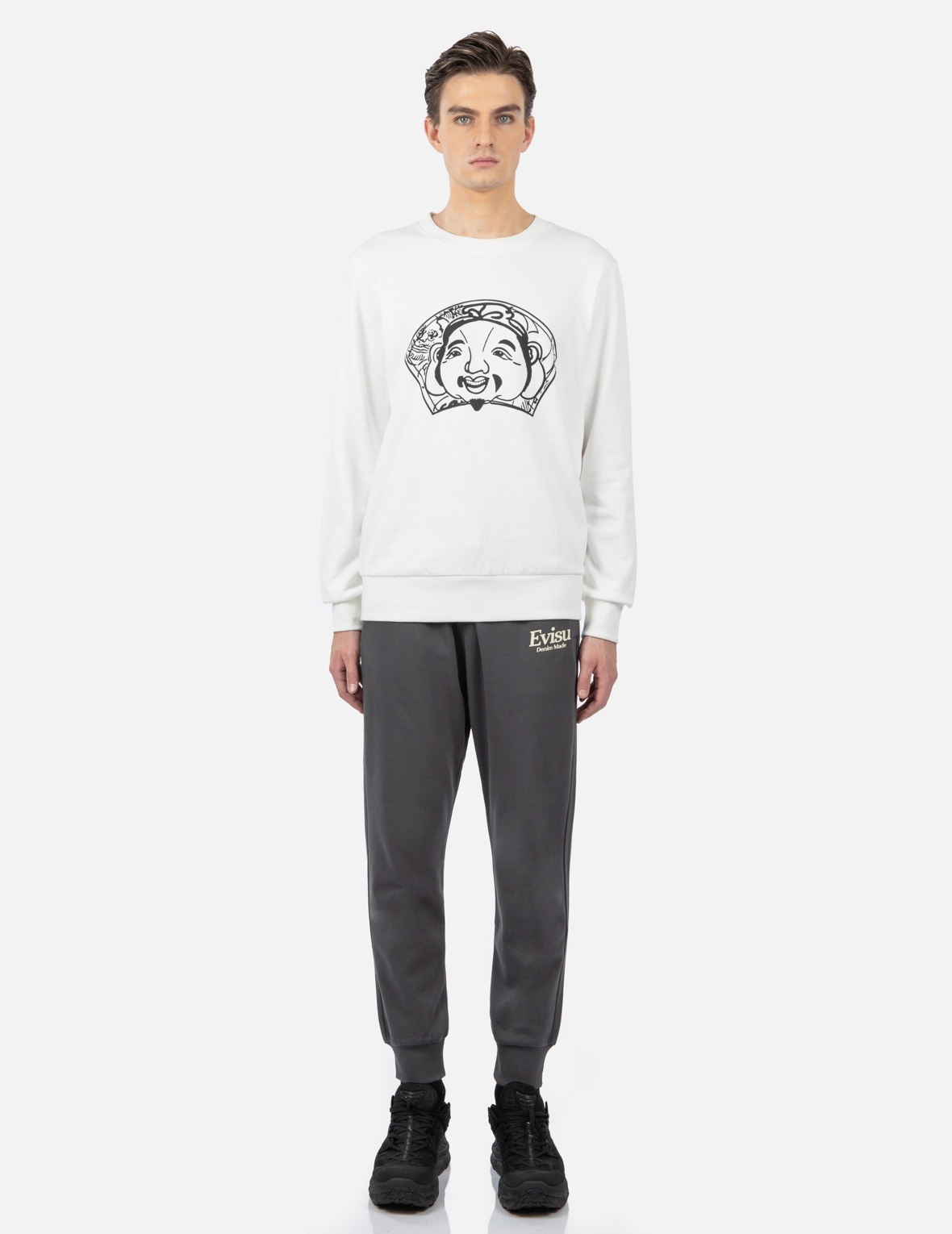 GODHEAD PRINT SWEATPANTS - 5