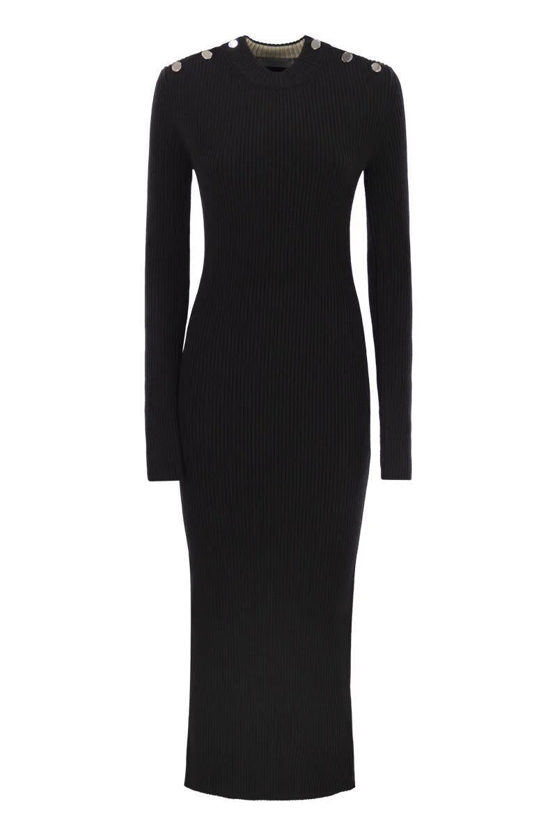 Sportmax Garibo - Pure Wool Knit Dress - 1