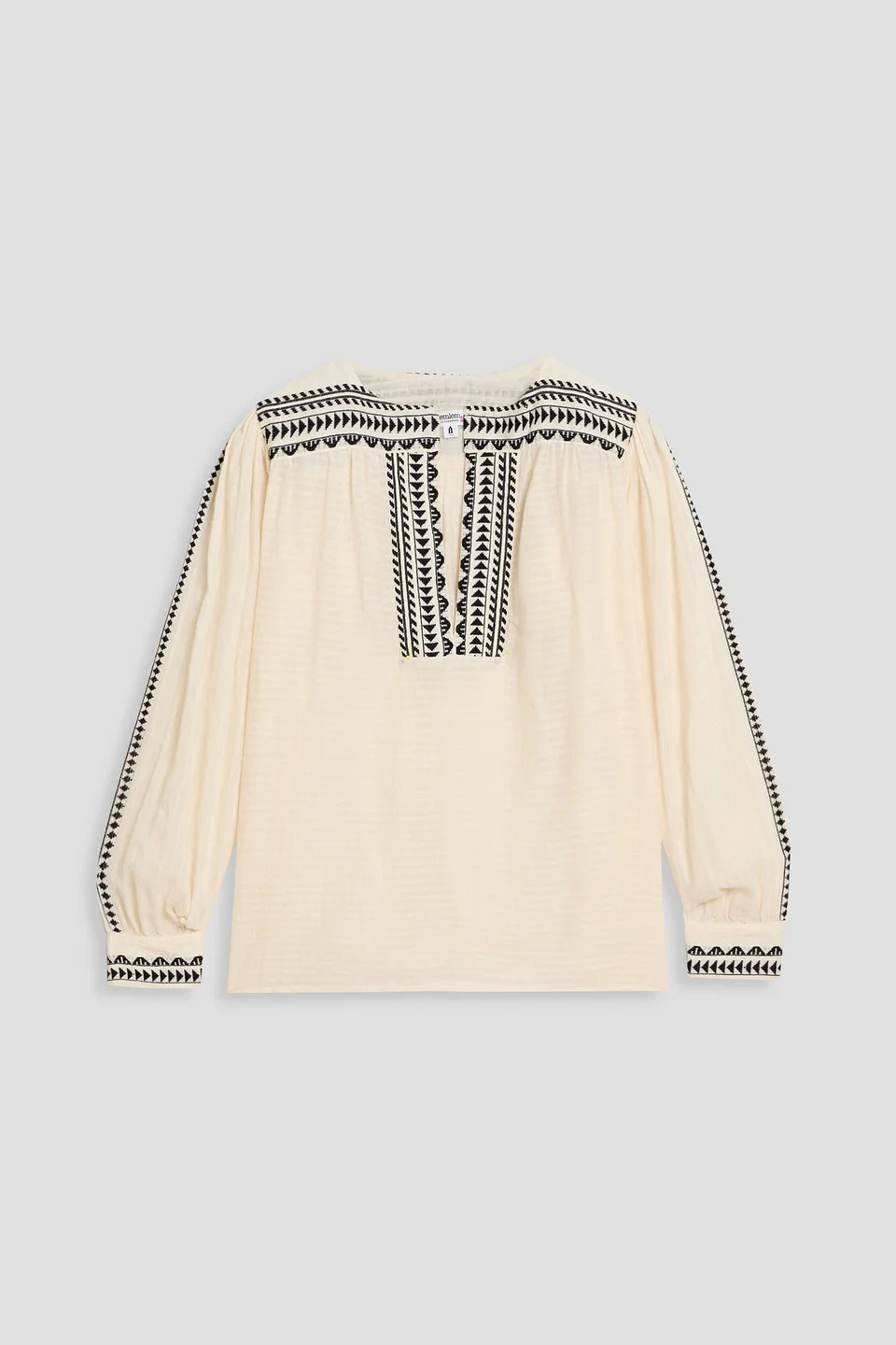 Dera embroidered cotton top - 1