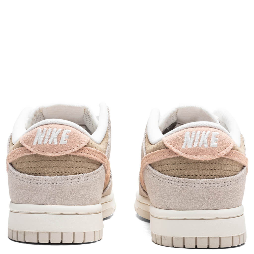 WOMEN'S DUNK LOW - PHANTOM/WASHED CORAL/PARACHUTE BEIGE - 4