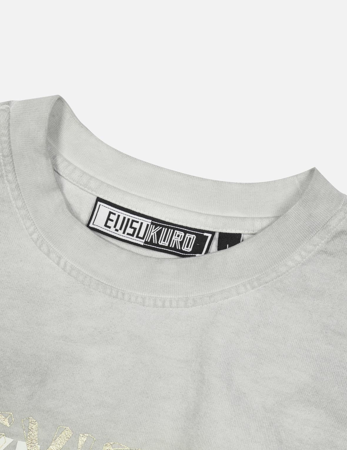 Spray Dyed Multi Logo Print Loose Fit T-shirt - 9