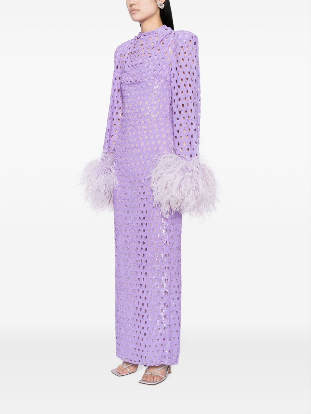 Mara perforated gown - 3