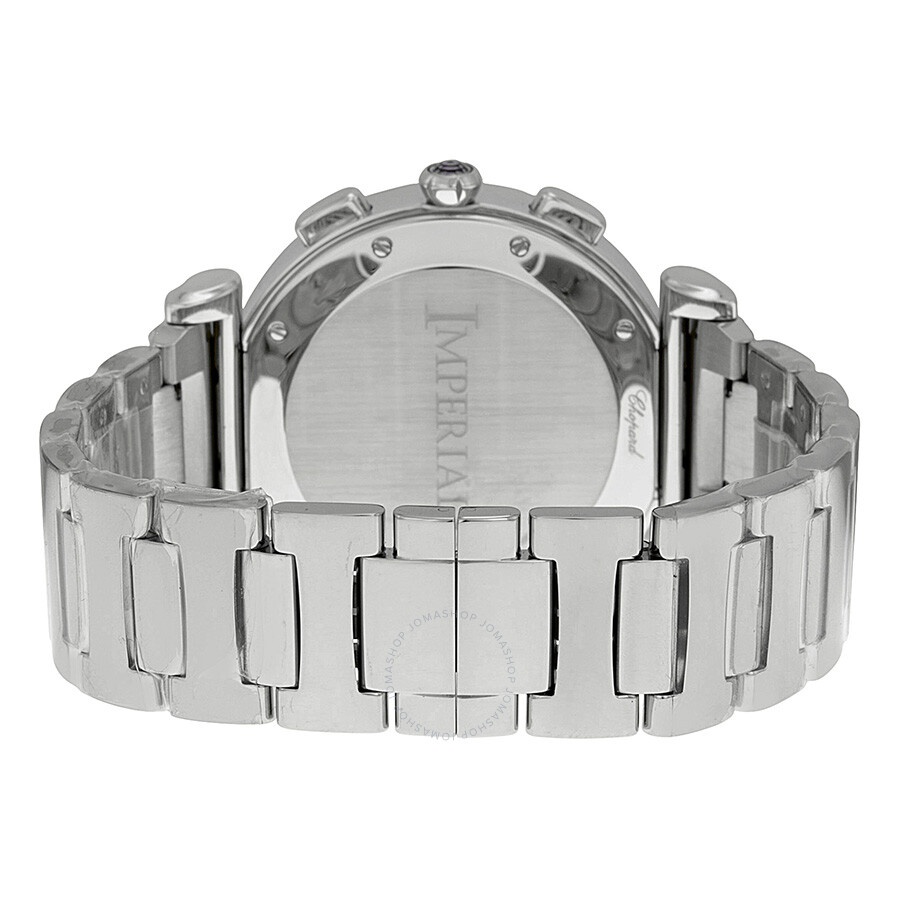 Chopard Imperiale Chronograph Mother Of Pearl Dial Stainless Steel Ladies Watch 388549-3002 - 3