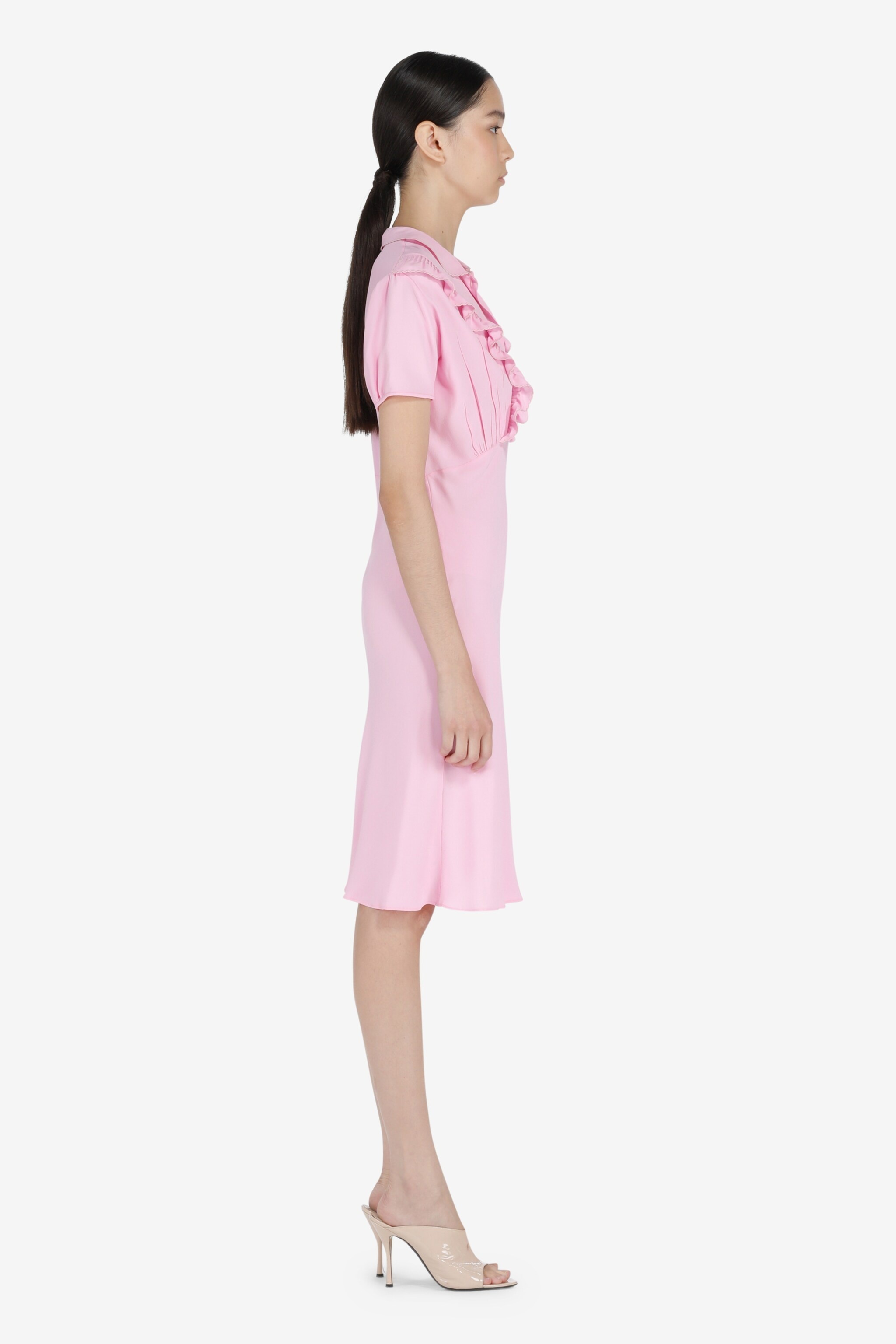 RUFFLE-TRIMMED DRESS - 3