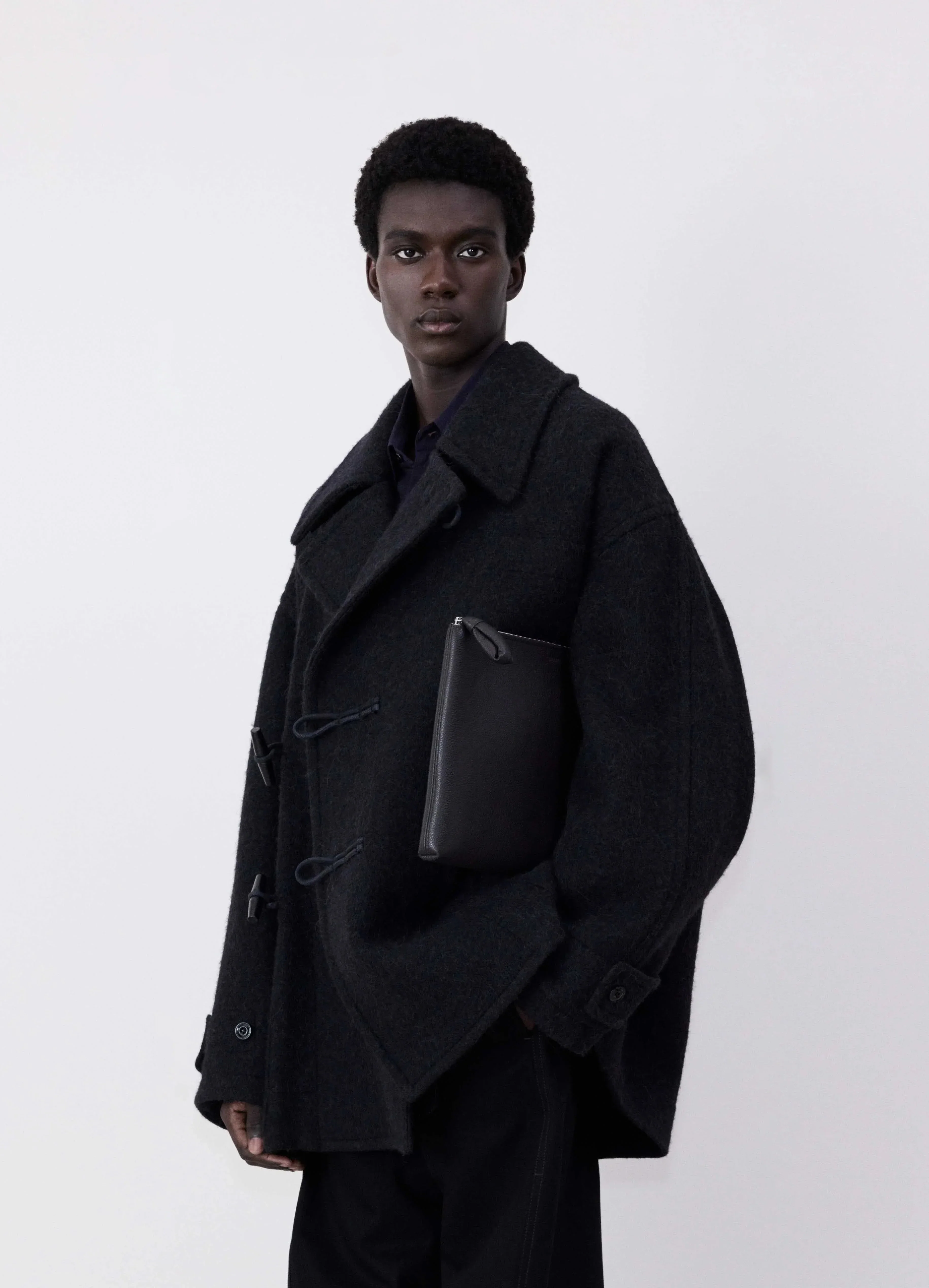 Lemaire SHORT DUFFLE COAT | REVERSIBLE