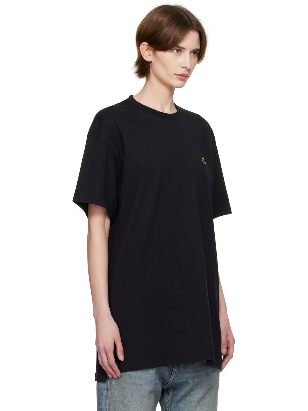 Black Oversized T-Shirt - 2