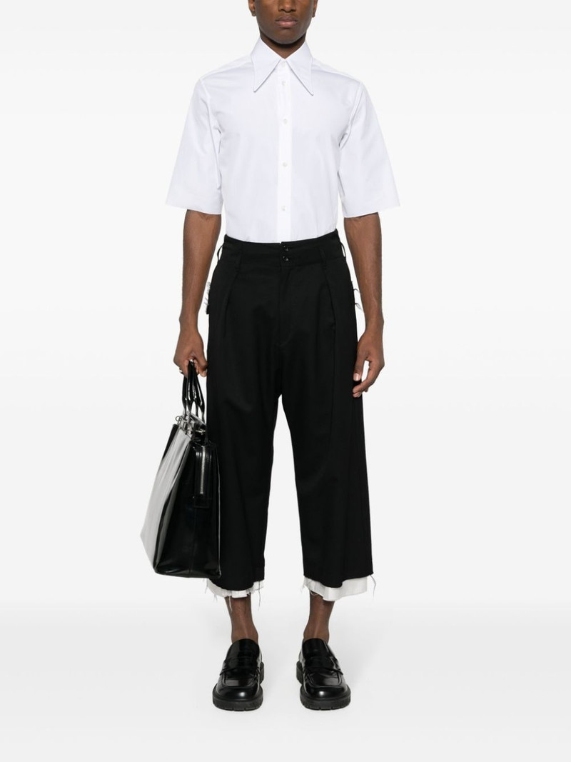 Maison Margiela poplin short-sleeved shirt outlook
