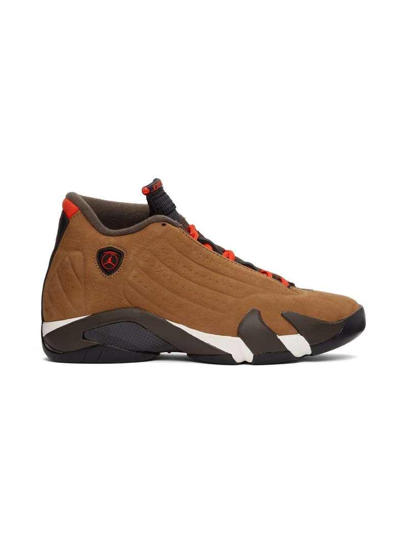 Brown Air Jordan 14 Retro Sneakers - 1