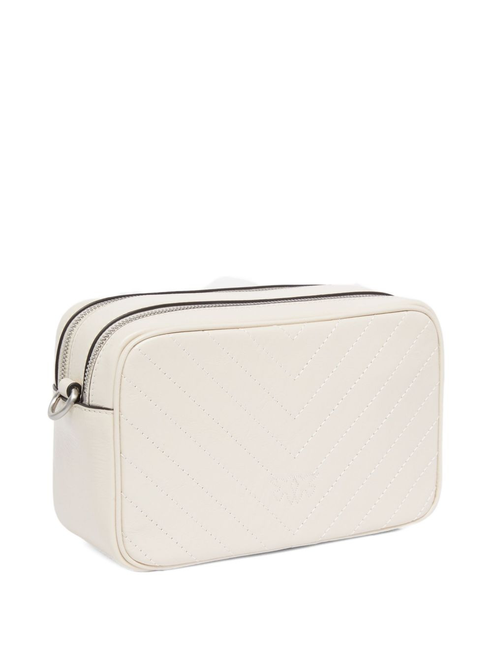 quilted chevron cross body bag - 2