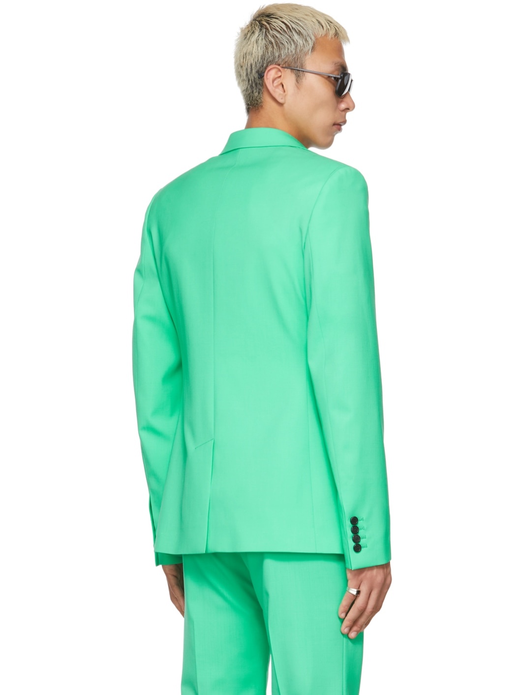 SSENSE Exclusive Green 70's Blazer - 3