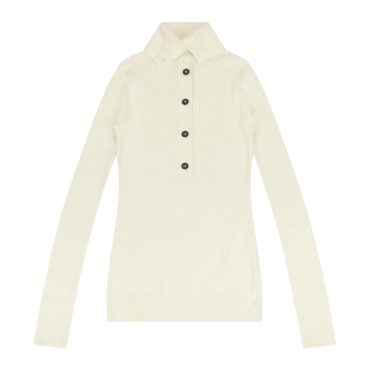 HIGH NECK HENLEY GHEE - 1