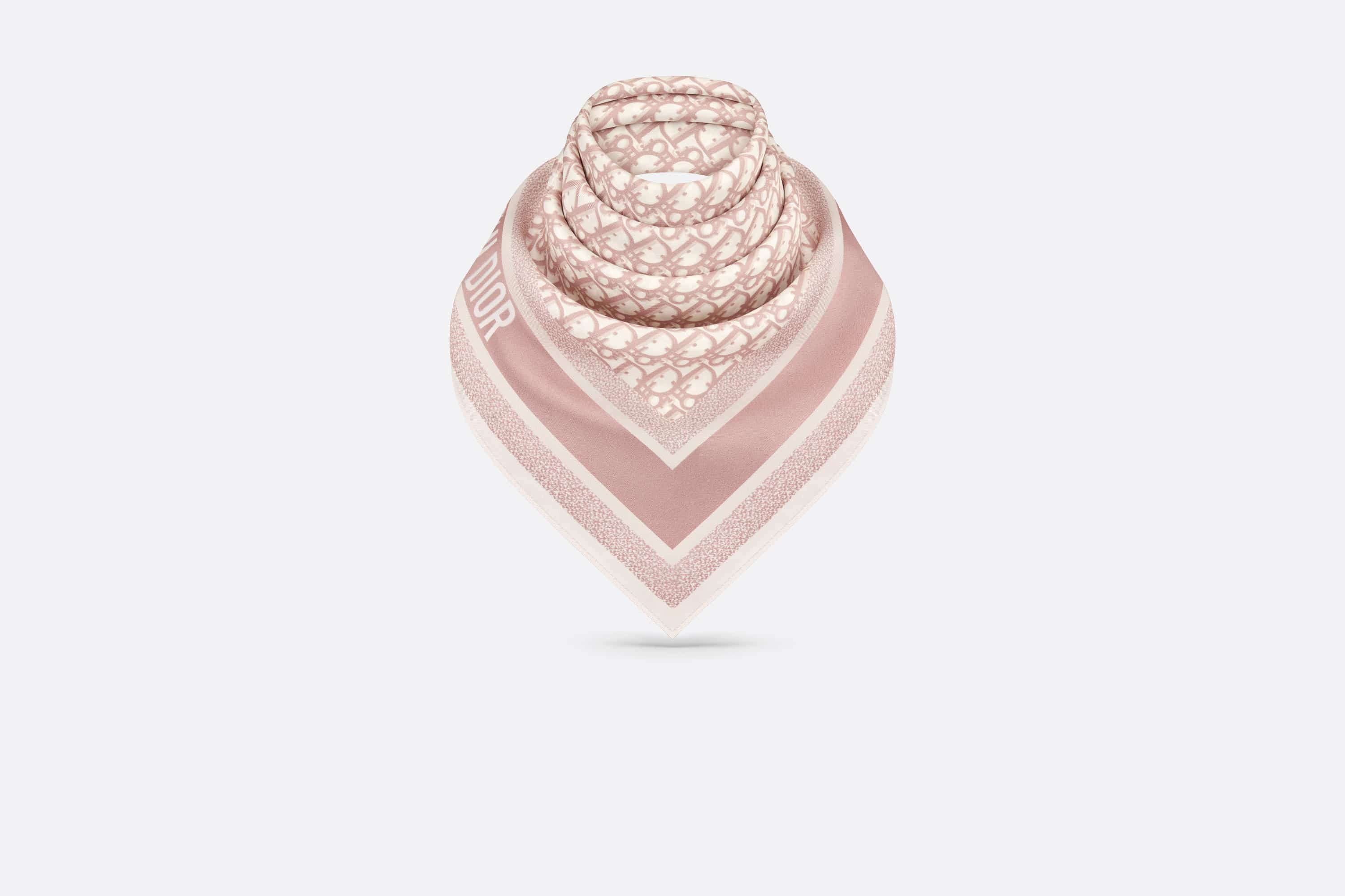 Dior Dior Oblique Diortwin 90 Square Scarf | REVERSIBLE