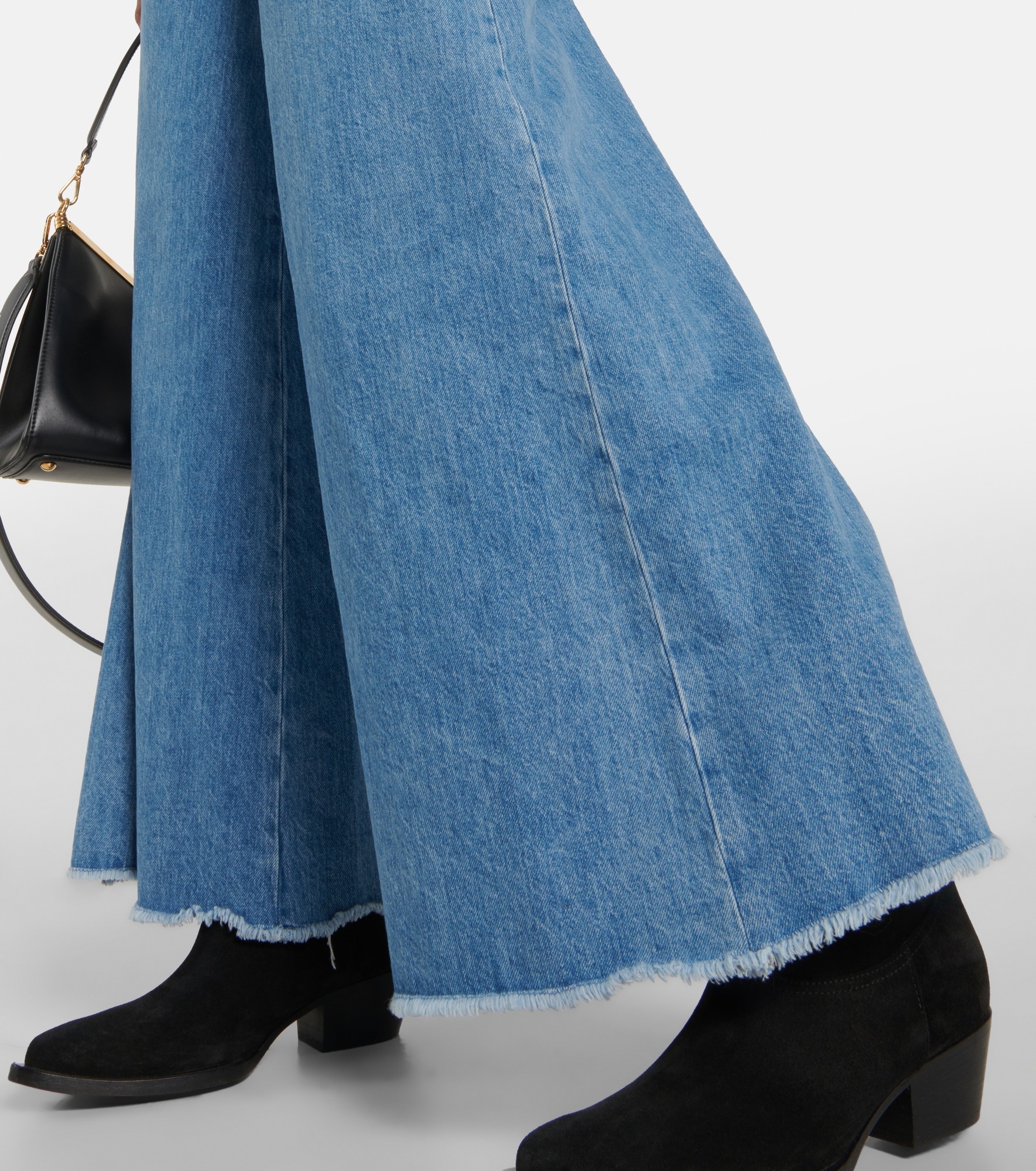 High-rise wide-leg jeans - 5