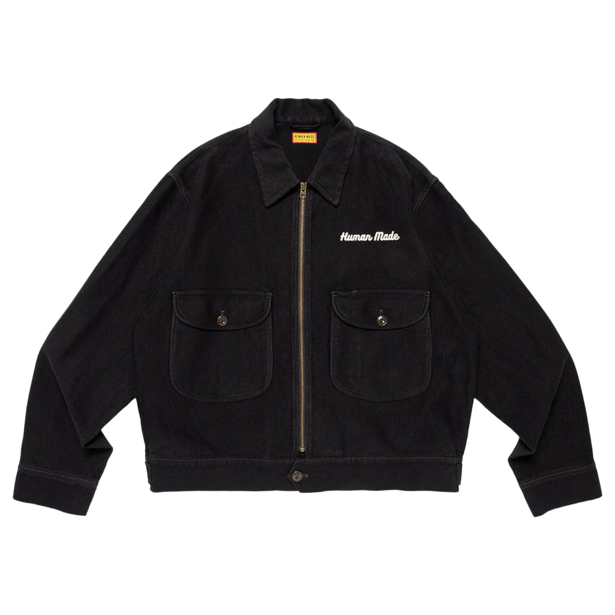 Human Made Zip Up Work Jacket 'Black' - 1